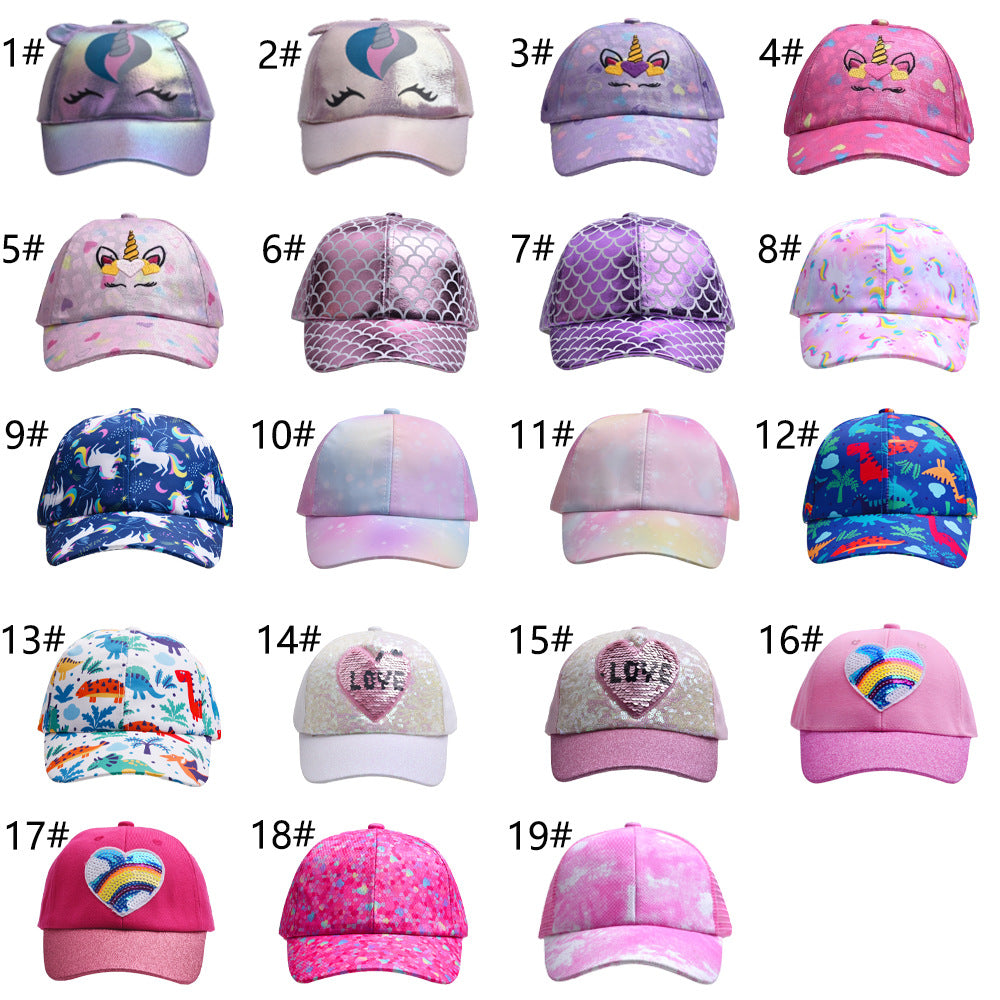 Wholesale children's hat cartoon baseball hat